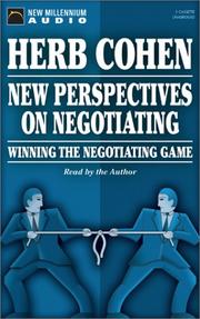 Cover of: New Perspectives on Negotiating: Winning the Negotiating Game