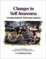 Cover of: Changes in Self Awareness Among students with brain injuries
