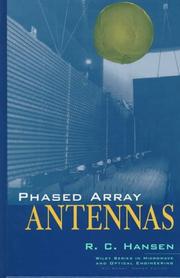 Cover of: Phased array antennas