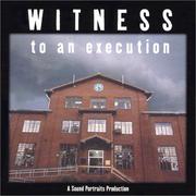 Cover of: Witness to an Execution by David Isay, Stacy Abramson