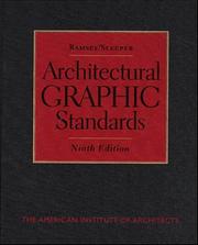 Cover of: Ramsey/Sleeper architectural graphic standards.