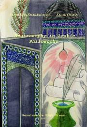 Cover of: Neutrosophy in Arabic Philosophy [English version]