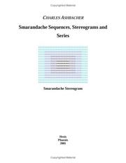 Cover of: Smarandache Sequences, Stereograms and Series