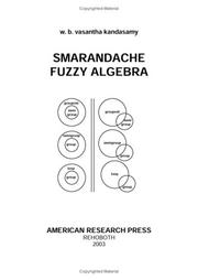 Smarandache Fuzzy Algebra by W. B. Vasantha Kandasamy