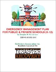 Cover of: Emergency Management Plan for Public & Private Schools (K-12) on CD-ROM