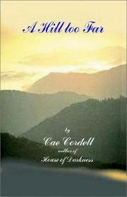 Cover of: A Hill Too Far