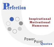 Cover of: Perfection Quotations: Inspirational, Motivational, and Humorous Quotes on PowerPoint