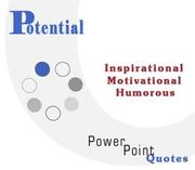 Cover of: Potential Quotations: Inspirational, Motivational, and Humorous Quotes on PowerPoint