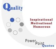 Cover of: Quality Quotations: Inspirational, Motivational, and Humorous Quotes on PowerPoint
