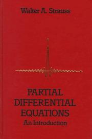 Cover of: Partial differential equations by Strauss, Walter A.