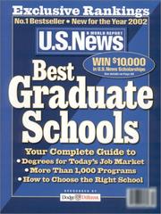 Cover of: Best Graduate Schools 2002
