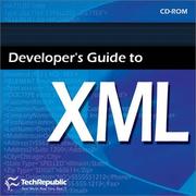 Cover of: Developers Guide to XML by TechRepublic