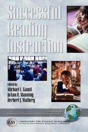 Cover of: Successful Reading Instruction (Research in Educational Productivity) (Research in  Educational Productivity)