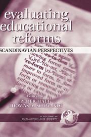 Cover of: Evaluating Educational Reforms by 