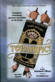 Cover of: Torahific - Bereishis/Shemos | Rabbi Maimon Elbaz