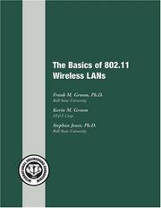 Cover of: The Basics of 802.11 Wireless LANs (Basics Books series)