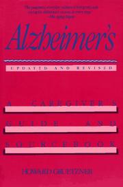 Cover of: Alzheimer's by Howard Gruetzner