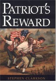Cover of: Patriot's Reward by Stephen Clarkson