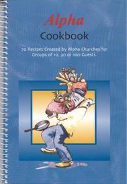 Alpha cookbook by Alpha International (Organization)