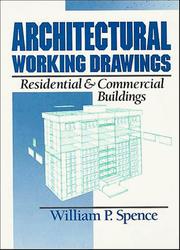 Cover of: Architectural working drawings by William Perkins Spence