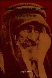 Cover of: Ventures Among the Arabs in Desert, Tent and Town by Archibald Forder, Archibald Forder
