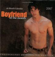 Cover of: Boyfriend of the Month 2007 Calendar