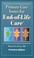 Cover of: Primary Care Issues for End-of-Life Care