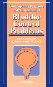 Cover of: Contemporary Diagnosis and Management of Bladder Control Problems