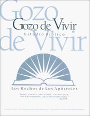 Cover of: Los Hechos de los ApÃ³stoles (Estudios BÃ­blicos Gozo de Vivir)