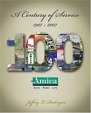 Cover of: Amica: A Century of Service 1907-2007