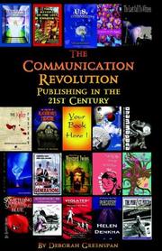 Cover of: The Communication Revolution by Deborah Greenspan