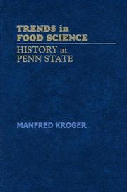 Cover of: Trends in Food Science:  History at Penn State