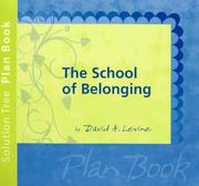 Cover of: The School of Belonging Plan Book