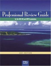 Cover of: Professional Review Guide for the CHP and CHS Examinations, 2005 Edition (Professional Review Guide for the Chp & CHS Examinations)