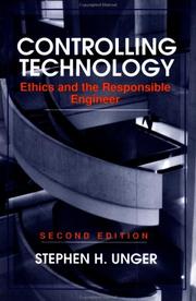 Controlling technology by Stephen H. Unger