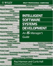 Cover of: Intelligent software systems development by Harmon, Paul