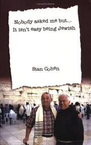 Cover of: Nobody asked me but... It isn't easy being Jewish