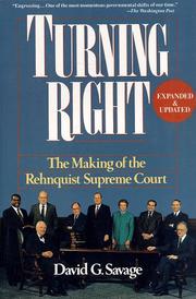 Cover of: Turning right: the making of the Rehnquist Supreme Court