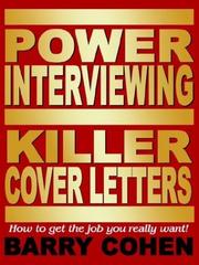 Cover of: Power Interviewing: Killer Cover Letters : How to get the job you really want!