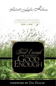 Cover of: When Good Enough Isn't Good Enough