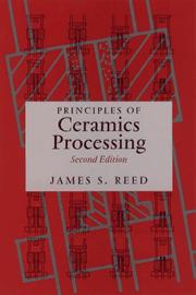 Principles of ceramics processing by James Stalford Reed