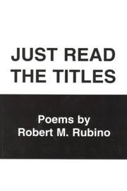 Just Read the Titles by Robert Rubino