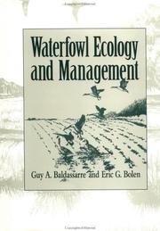 Waterfowl ecology and management by Guy A. Baldassarre