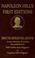 Cover image for Napoleon Hill's First Editions