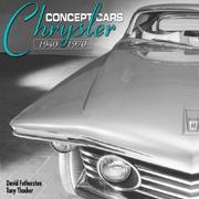 Chrysler concept cars 1949-1970 by David Fetherston, Tony Thacker