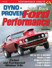 Cover of: Dyno-Proven Small-Block Ford Performance (S-A Design) (Sa Design)