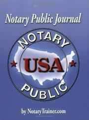 Notary Public Journal by Gerrie Pierre-Fleurimond