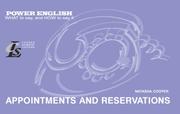 Cover of: Appointments and Reservations by Natasha Cooper