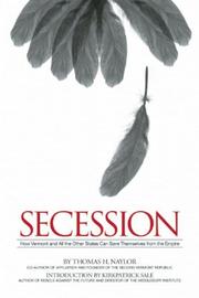 Cover of: Secession by Thomas Naylor