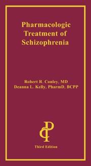 Cover of: Pharmacologic Treatment of Schizophrenia